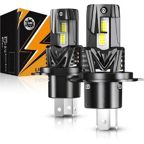Auxbeam H11 H8 H9 Fog Light, 6500K 120W 30000LM 800% Brighter, Wireless H11 Powersports Light For UTV ATV Offroad Vehicles, Plug and Play