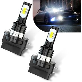 قطعتان من مصابيح الضباب للسيارة، لمبة سبائك الألومنيوم H11B 80 وات، رقاقة CSP مضادة للضباب، مناسبة لمعظم السيارات (أبيض) in Kuwait