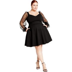 City Chic Women's Plus Size Dress Asher
