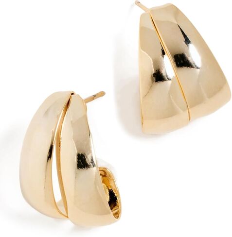 SHASHI Women's Gina Double Hoops in Saudi Arabia