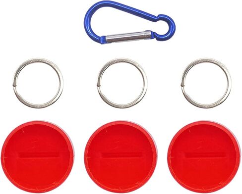 غطاء مفتاح الإشعال الأحمر 5433534 5431964 لبولاريس تشويش إذاعي RZR 570 800 900 1000 3 قطعة in Kuwait