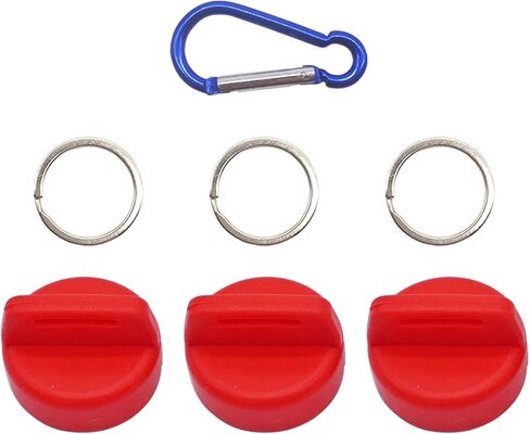 غطاء مفتاح الإشعال الأحمر 5433534 5431964 لبولاريس تشويش إذاعي RZR 570 800 900 1000 3 قطعة in Kuwait