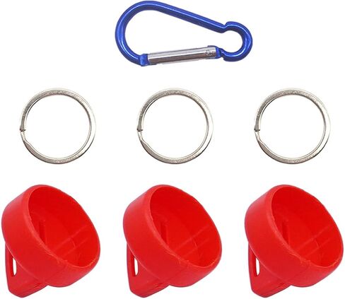 غطاء مفتاح الإشعال الأحمر 5433534 5431964 لبولاريس تشويش إذاعي RZR 570 800 900 1000 3 قطعة in Kuwait