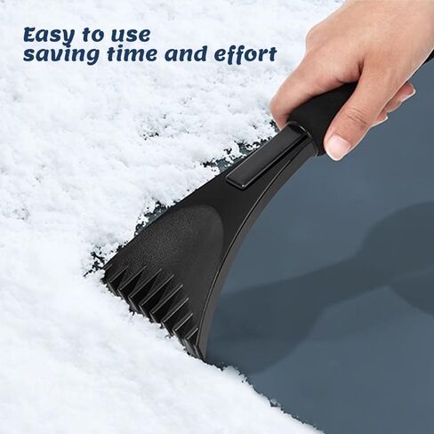 Ice Scrapers for Car Windshield, Scratch Free Ice, Snow, Frost Removal Tool with Foam Handle, Car Accessories Effective and Durable Ice Scrapers for Car Truck SUV Window and Windshield in Kuwait