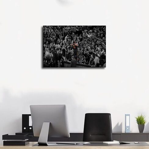 THOMIX LeBron James Poster 2 Canvas Poster Bedroom Decor Sports Landscape Office Room Decor Gift Unframe: Unframe:12x18inch(30x45cm) in Saudi Arabia
