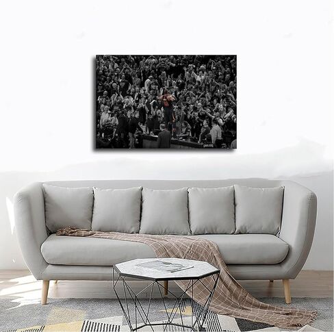 THOMIX LeBron James Poster 2 Canvas Poster Bedroom Decor Sports Landscape Office Room Decor Gift Unframe: Unframe:12x18inch(30x45cm) in Saudi Arabia