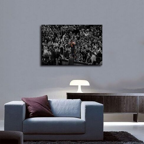 THOMIX LeBron James Poster 2 Canvas Poster Bedroom Decor Sports Landscape Office Room Decor Gift Unframe: Unframe:12x18inch(30x45cm) in Saudi Arabia