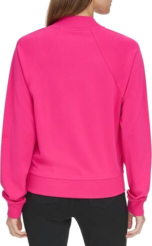 Andrew Marc Sport Women's Long Sleeve V-Neck Sporty Jersey Pullover in Saudi Arabia