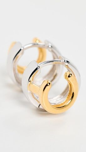 SHASHI Women's Double Katerina Two Tone Earrings in Saudi Arabia