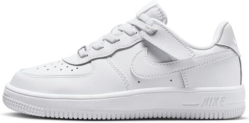 Nike Force 1 Low EasyOn Little Kids' Shoes (FN0237-001, Black/Black/Black) in Saudi Arabia