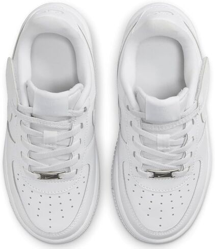 Nike Force 1 Low EasyOn Little Kids' Shoes (FN0237-001, Black/Black/Black) in Saudi Arabia