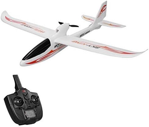 طائرة GoolRC WLtoys F959S RC، Sky-King 2.4G 3CH 6 محاور جيروسكوبية للتحكم عن بعد، طائرة شراعية ثابتة الجناح للبالغين أو الأطفال، RTF جاهزة للطيران (أحمر) in Saudi Arabia