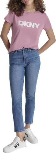 DKNY Women's Comfortable Soft Glitter Top in Saudi Arabia