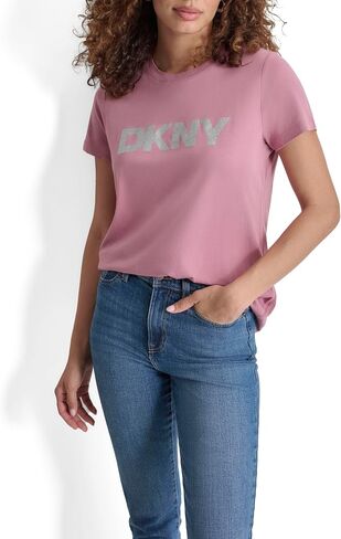 DKNY Women's Comfortable Soft Glitter Top in Saudi Arabia