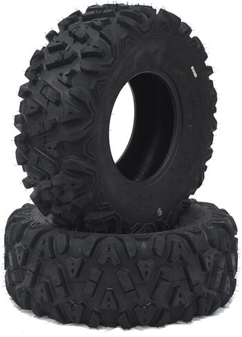 Atv Tires, AT27x8-12-6PR TL KNIGHT 27x8-12-6PR All Terrain ATV UTV Off-Road Tires(Set of 2, Tubeless) in Kuwait