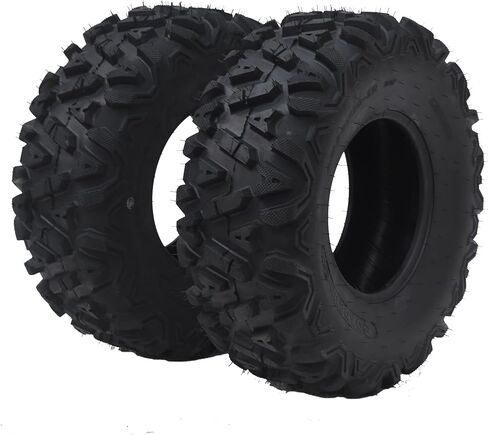 Atv Tires, AT27x8-12-6PR TL KNIGHT 27x8-12-6PR All Terrain ATV UTV Off-Road Tires(Set of 2, Tubeless) in Kuwait