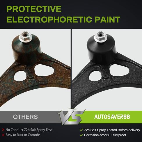 AUTOSAVER88 - Front Control Arm Kit Compatible with 2005-2010 Chrysler 300, 2008-2010 Dodge Challenger, 2006-2010 Dodge Charge, 2005-2008 Dodge Magnum -(RWD / 2WD Models Only) in Saudi Arabia