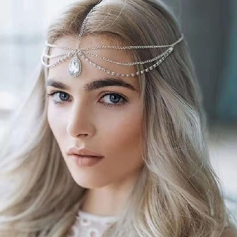 NUMJAW Elf Tiara Fairy Ears الجنية الملحقات للنساء عصر النهضة القرون الوسطى الجنية أزياء قزم عقال سلسلة الجنية الأيرلندية تأثيري قزم خوذة قزم الأذن لماردي غرا كرنفال فستان حفلة تنكرية in Kuwait