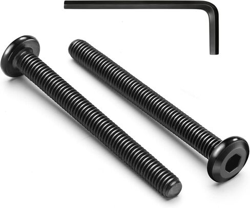 M6-1 x 60mm 30Pcs Flat Head Hex Socket Cap Screws Bolts,304 Stainless Steel 18-8 Bolts,Full Thread,Hex Drive,Furniture,Bed,Chair Repairs,Silver(with Hex Spanner) in Kuwait