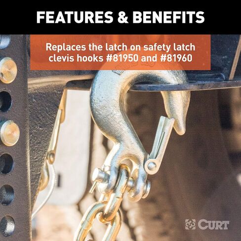 CURT 81999 مزلاج أمان بديل لخطاف Clevis لـ CURT #81950 أو #81960 in Saudi Arabia