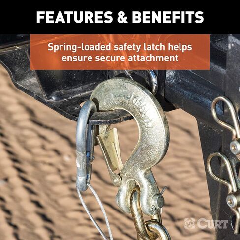 CURT 81999 مزلاج أمان بديل لخطاف Clevis لـ CURT #81950 أو #81960 in Saudi Arabia