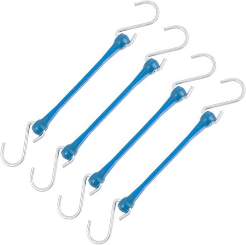 The Perfect Bungee 18" Industrial Grade Polyurethane Bungee Strap, Made in The USA, 4 Pack, Black in Saudi Arabia