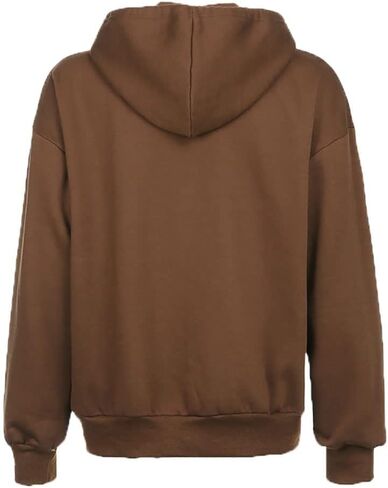 COOLMONAR Women Y2K Hoodie Y2K Athletic Workout Basic Casual Sweatshirt Harajuku Zip Up Hoodies in Saudi Arabia