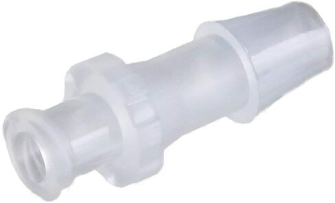 BleedZone - Male Luer Lock Connector - 1/4" Hose Barb Fittings, PP Polypropylene Hose Luer Lock Adapter, 25x Hose Barb Adapter for Laboratory Equipment, Luer Lock Tubing, Luer Lock Fittings in Saudi Arabia