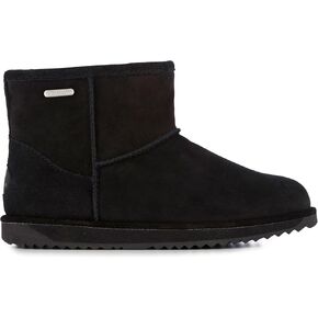 EMU Australia Paterson Mini Womens Waterproof Sheepskin Boots Size 5 Black