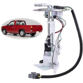 مجموعة وحدة مضخة الوقود 055GE تناسب Nissan D21 Pickup Tsuru Frontier NP300 1992 إلى 2015، وحدة مضخة الوقود تحل محل 055GE E9528S P90440M 17040-3B000 (6 PIN)