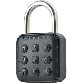 High-Security Combination Lock: Weatherproof & Anti-Rust, Perfect for Gym, School, Travel, & Outdoor - Supports 10 Password Sets