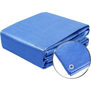 TANG Sunshades Depot Blue 5 Mil 5x7 Feet General Multi-Purpose Waterproof Multi Purpose Waterproof Poly Tarp Cover Tent Shelter Boat RV Pool Camping Tarpaulin