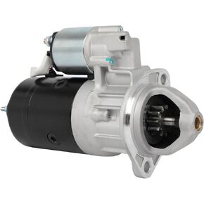 SCITOO Starter for 18230 Starter Motor Fits for Bomag BW120AD-3 1997-2006 All Deutz F2L1011F,for Deutz Various Models 1995-2007 All BF4L1011 (2.71L - 2732cc) PLGR, 12V/ 11T, 2.2kW