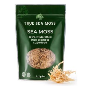Sea Moss Raw - Organic Wildcrafted Irish Sea Moss for Digestion and Gut Health - Makes 100oz of Gel - Sundried 16oz