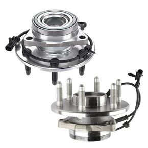 515036 Front Wheel Hub Bearing Assembly w/ABS Compatible for 99-07 Chevrolet Silverado 1500 4WD Compatible for 99-07 GMC Sierra 1500 4WD Compatible with 00-06 GMC Yukon XL 1500 AWD 2 PCS