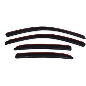 Auto Ventshade [AVS] In-Channel Ventvisor / Window Deflectors | Fits 2003 - 2007 Honda Accord Sedan, 4 pcs. | Smoke - 194943
