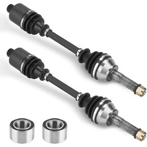 Rear Left Right CV Axle Drive Shaft & Bearings Set for Polaris Sportsman 570/450 HO 2016 2017 2018 2019 2020 2021, Sportsman ETX Forest Hawkeye 2015 1334438 ATV Axle Repalcement