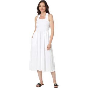 Tommy Hilfiger Women's Smocked Midi Dress