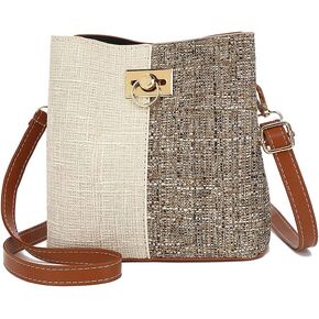 Small Crossbody Bags for Women - Bucket Bags Crossbody Shoulder Purse Women Handbags with Adjustable Strap