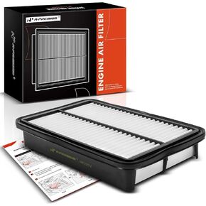 A-Premium Engine Air Filter Compatible with Geo Prizm & Toyota Celica, Corolla, MR2 Spyder, 1988-2005, Rigid Panel, Replace# 17801-16040