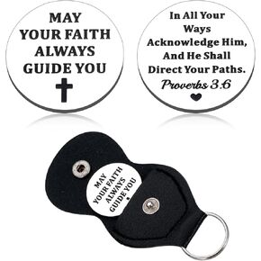 Christian Stocking Stuffers Bible Accessories for Teen Girls Boy Pocket Hug Token Confirmation Gifts Christian Gifts for Women Faith Baptism 1st First Communion Gifts Christmas Religious Bible Verse