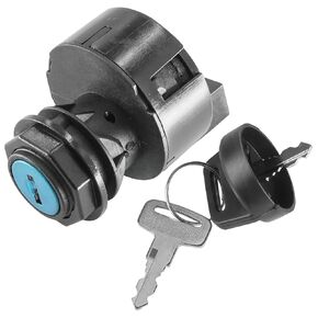 Caltric Ignition Key Switch Compatible with Can-am Outlander 400 4X4 2X4 2003 2004 2005 2006 2007 2008 / Rally 200 2003