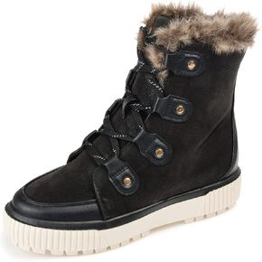 Journee Womens Glacier Tru Comfort Foam Round Toe Winter Cold Weather Booties