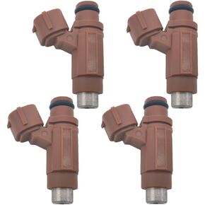 15710-96J00 4pcs Set Fuel Injectors Compatible with Suzuki Outboard Motor F150 200 225 250 300 Hp 4 Stroke