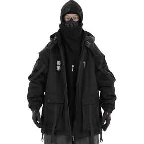 MFCT Japanese Streetwear Techwear Men's Parka Winter Coats