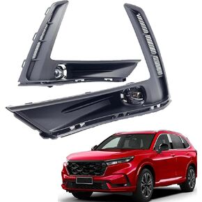 munirater 1 Pair Left and Right Side Fog Light Assembly Replacement for 2023-2024 CR-V LH & RH 8122002160 8121002160