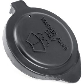 غطاء خزان سائل غسالة الزجاج الأمامي Click&Fit متوافق مع Toyota Camry Corolla RAV4 Highlander Sienna Avalon Tundra Prius من 2002-2022 - غطاء زجاجة خزان مياه السيارة يحل محل 85386-60050، أسود