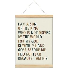 foedor Bible Verse Poster Hanger Frame,Boy Nursery Decor for Toddler Boy Bedroom,scripture wall art Affirmations Wall Decor Posters for Boys Room Classroom Playroom Nursery,12x16 Inch