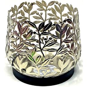 Bath & Body Works 3 Wick Candle Sleeve Holder Botanical Bling