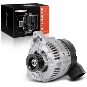 A-Premium Alternator Compatible with Audi A8 1997-1999, A8 Quattro 1997-2003, S8 2001-2003, 3.7L 4.2L, 12V 150A 6-Groove Pulley Clockwise, Replace# 0123520027, 0123520019
